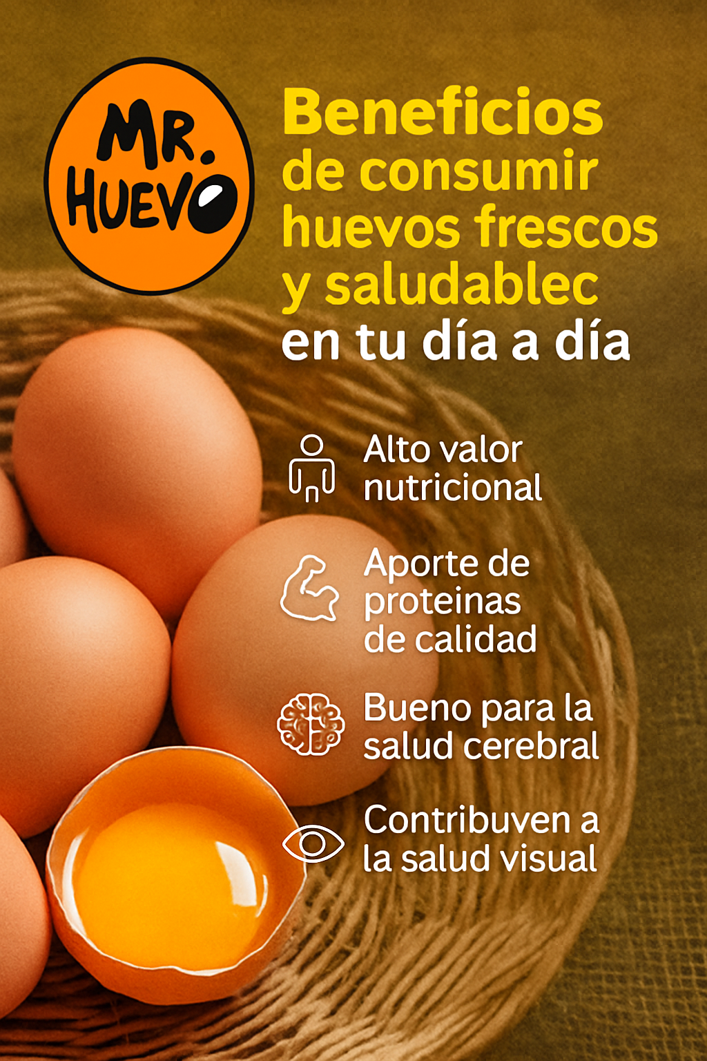 Beneficios de consumir huevos frescos y saludables en tu día a día